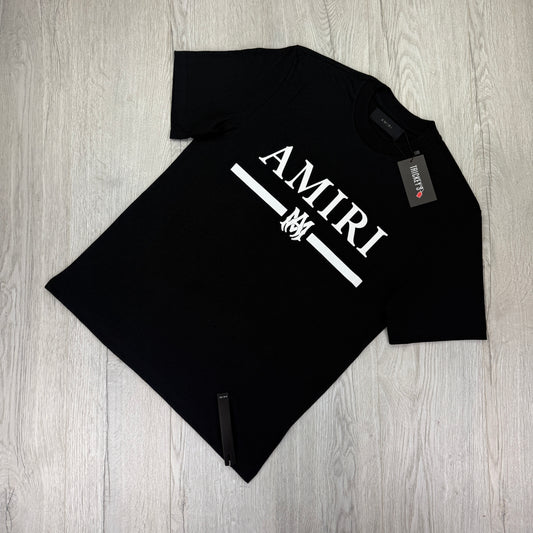 Amiri Men’s Black MA Bar Logo T-shirt