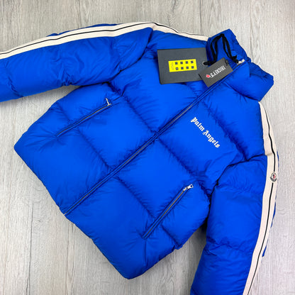 Palm Angels x Moncler Men’s Royal Blue Zip-up Jacket - Size 3