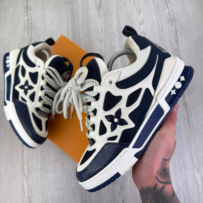 Louis Vuitton Men’s Navy & White Skate Trainers - Uk 6.5 (Fit Uk 7.5)