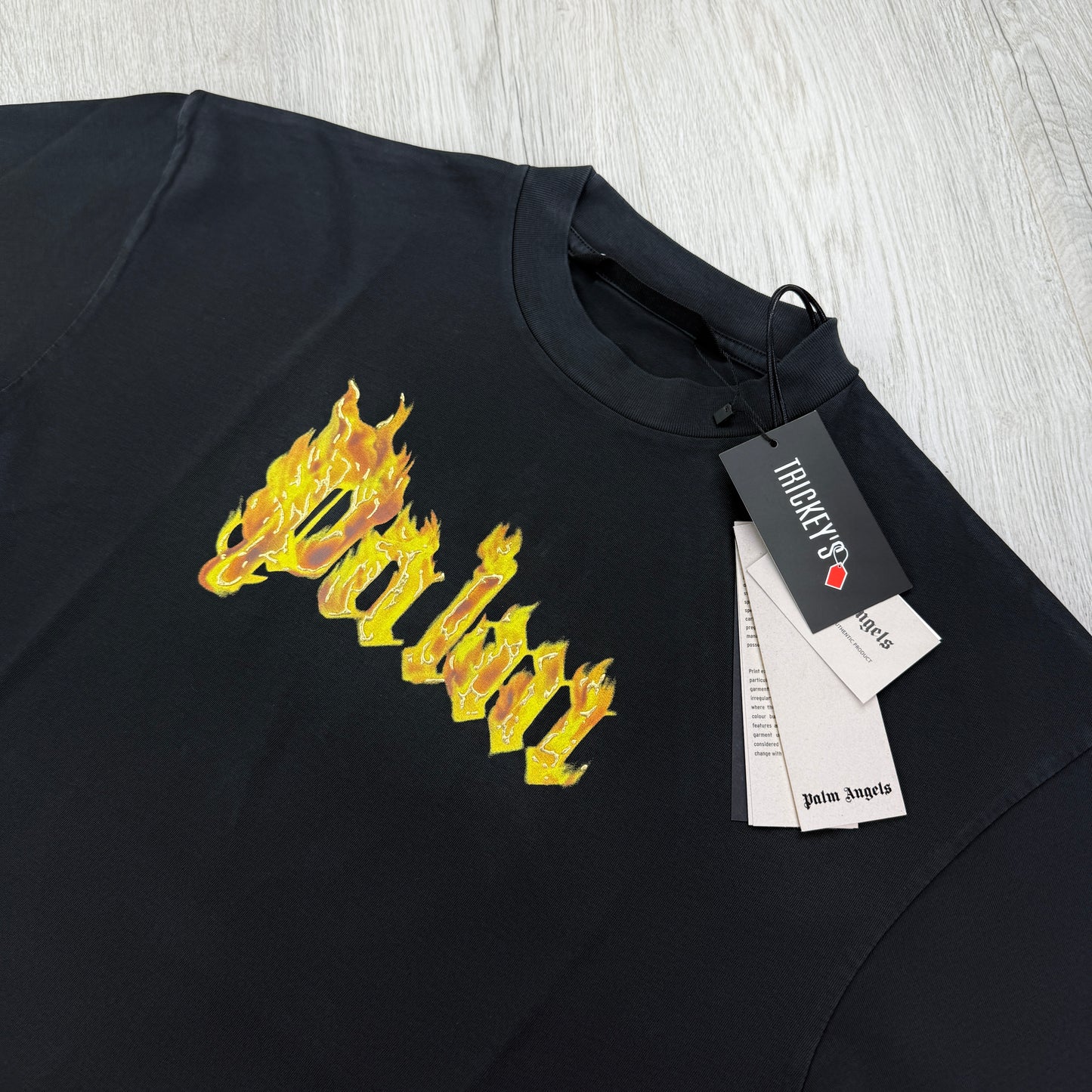 Palm Angels Men’s T-shirt Burning Logo