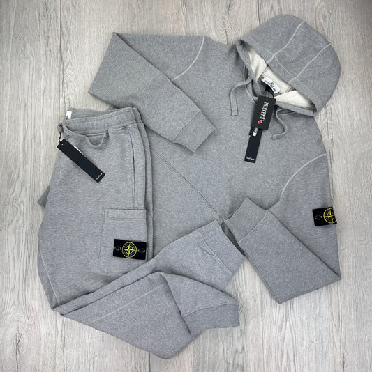 Stone Island Men’s Grey Full Tracksuit - XL