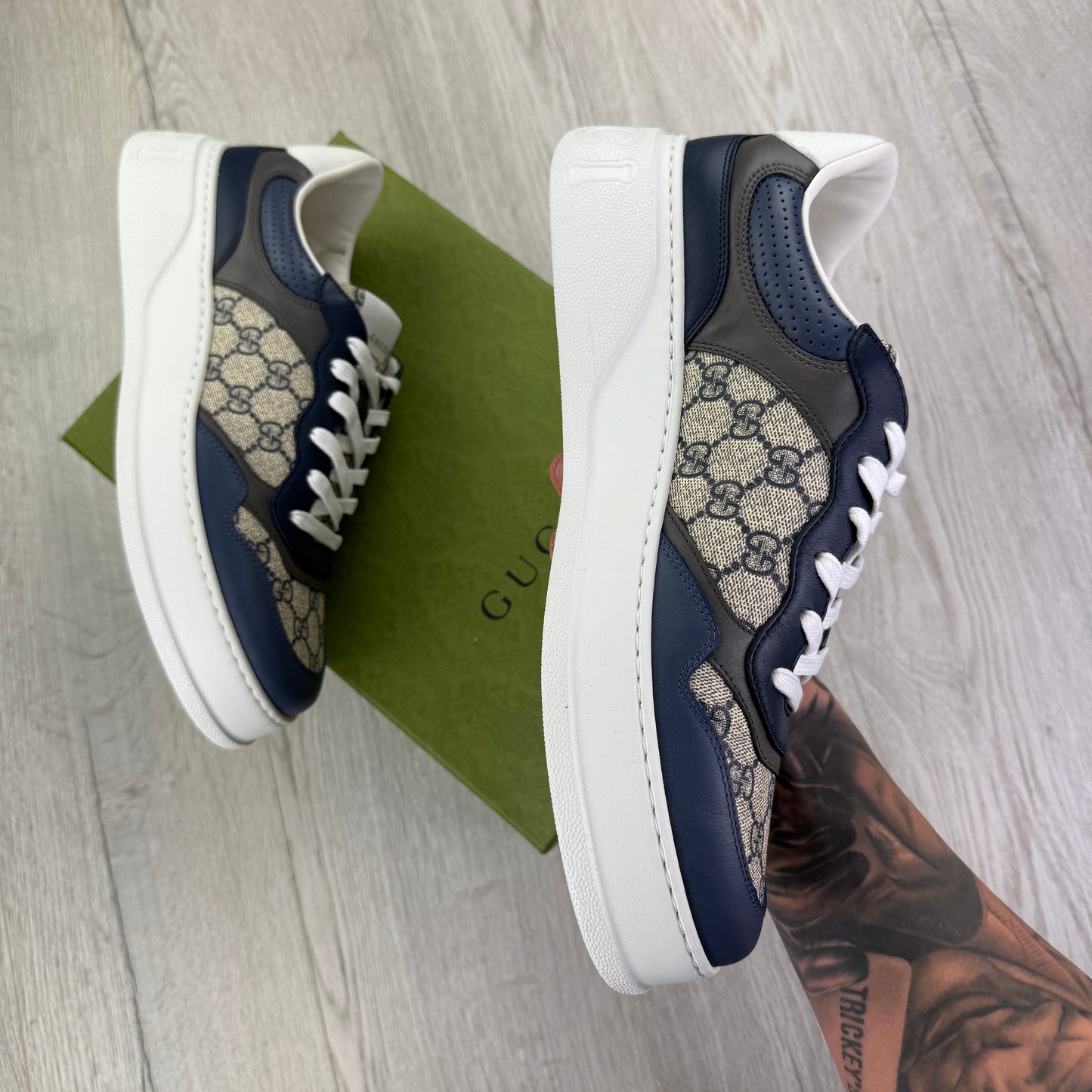 Gucci Men’s GG Low Trainers - Uk 12