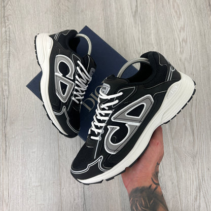 Dior B30 Men’s Black & White Trainers - 46 (Fit Uk 12)