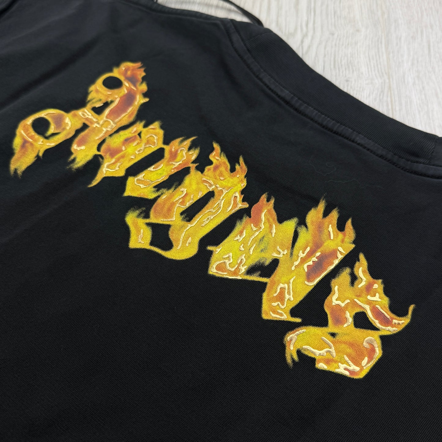 Palm Angels Men’s T-shirt Burning Logo