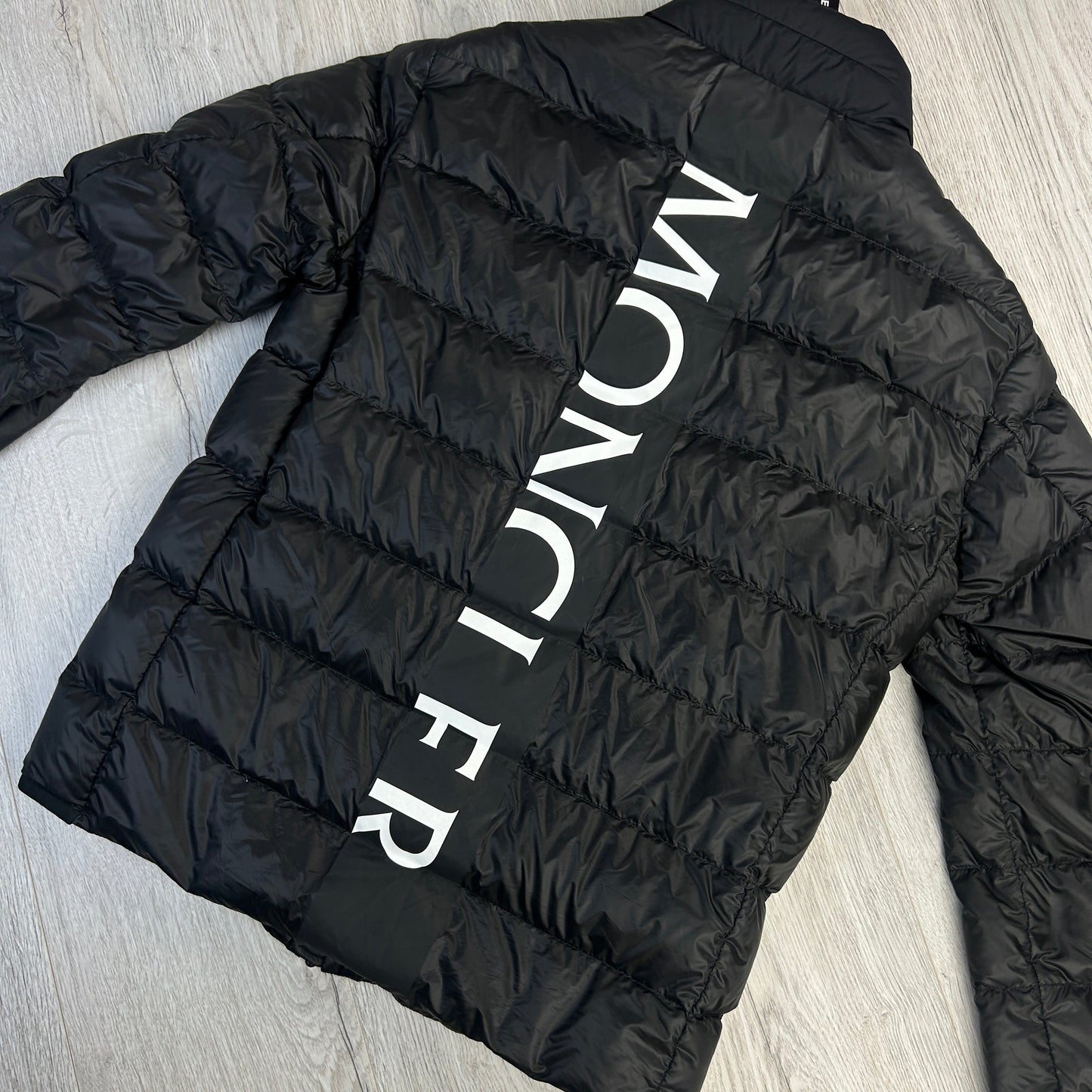 Moncler Men’s Black Zip-up Peyre Down Jacket - Size 5