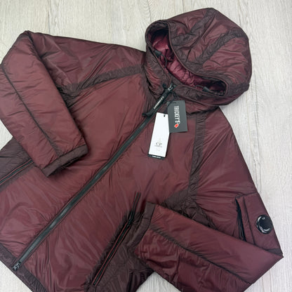 Cp  Company Men’s Burgundy Outline Windbreaker Jacket - Medium