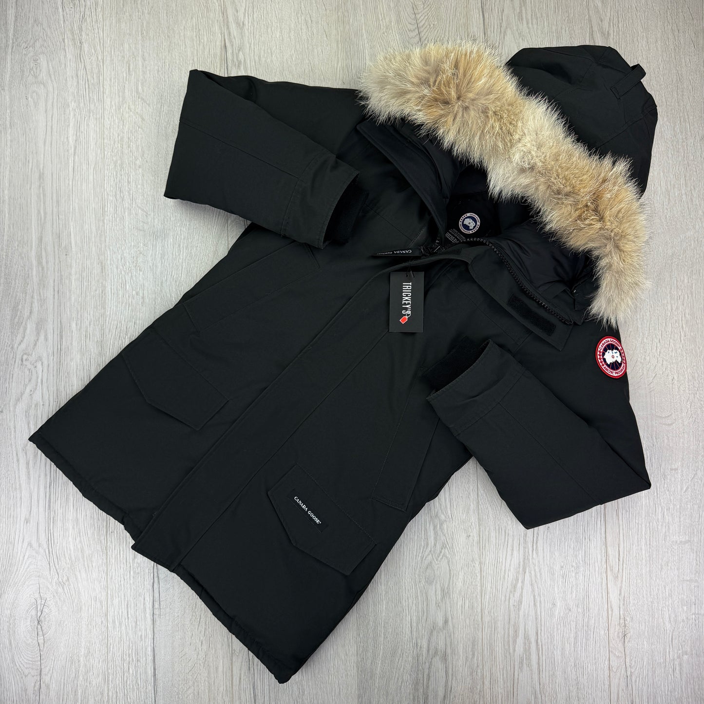 Canada Goose Men’s Black Langford Parker Jacket - Small