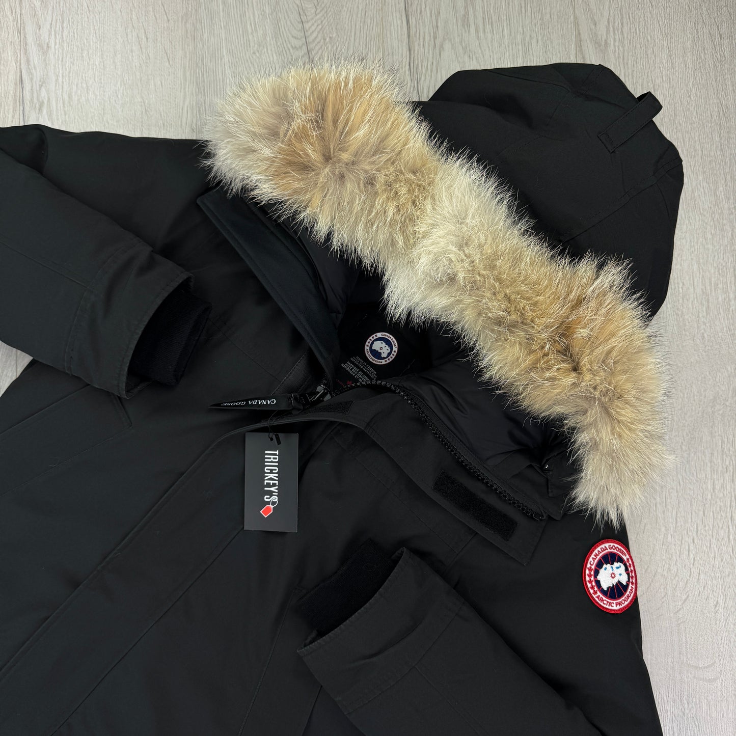 Canada Goose Men’s Black Langford Parker Jacket - Small