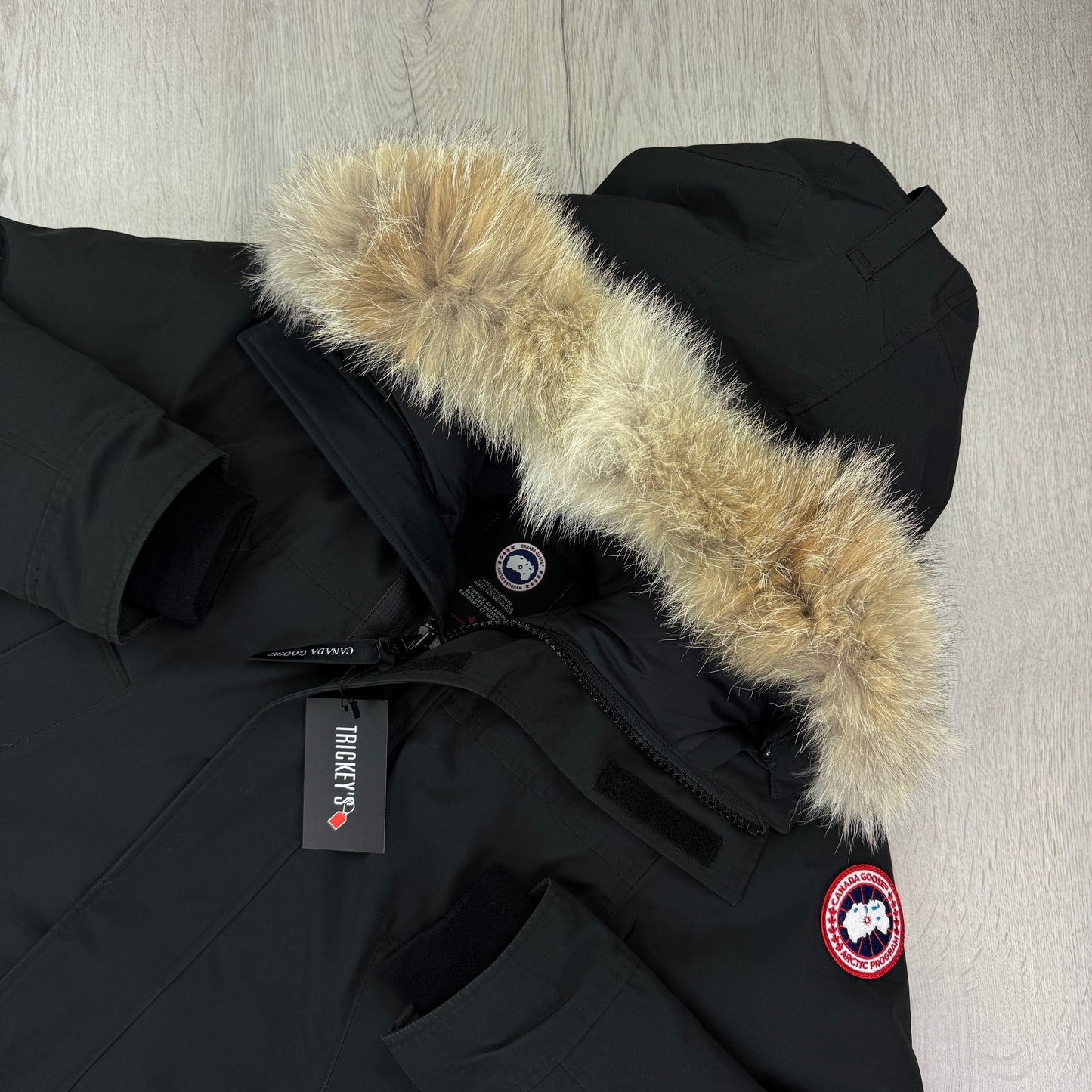 Canada Goose Men’s Black Langford Parker Jacket - Small