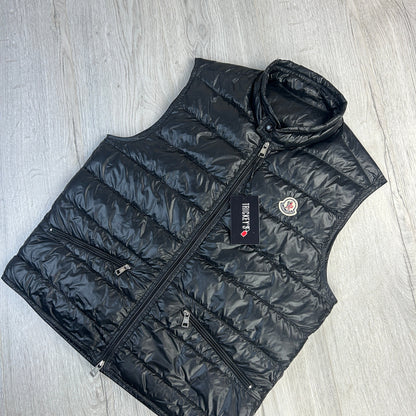 Moncler Men’s Black GUI Down Gilet