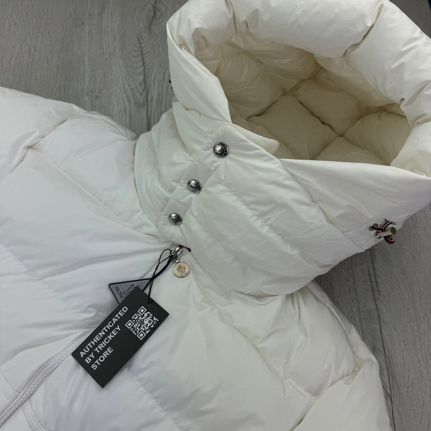 Moncler Fleole Men’s White Down Jacket - Size 4