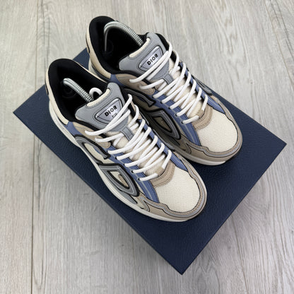 Dior B30 Men’s Beige & Blue Trainers - 41.5 (Fit Uk 7.5