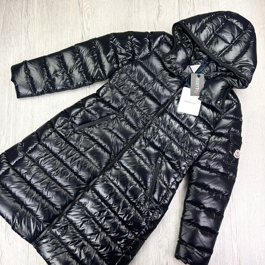 Moncler Women’s Black Moka Long Down Jacket - Size 4