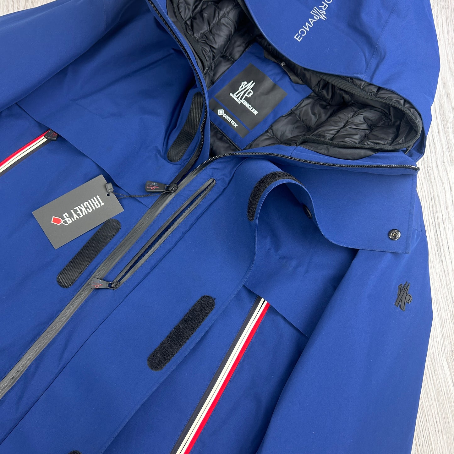 Moncler Grenoble Gore-tex Men’s Royal Blue Miller Jacket - Size 4