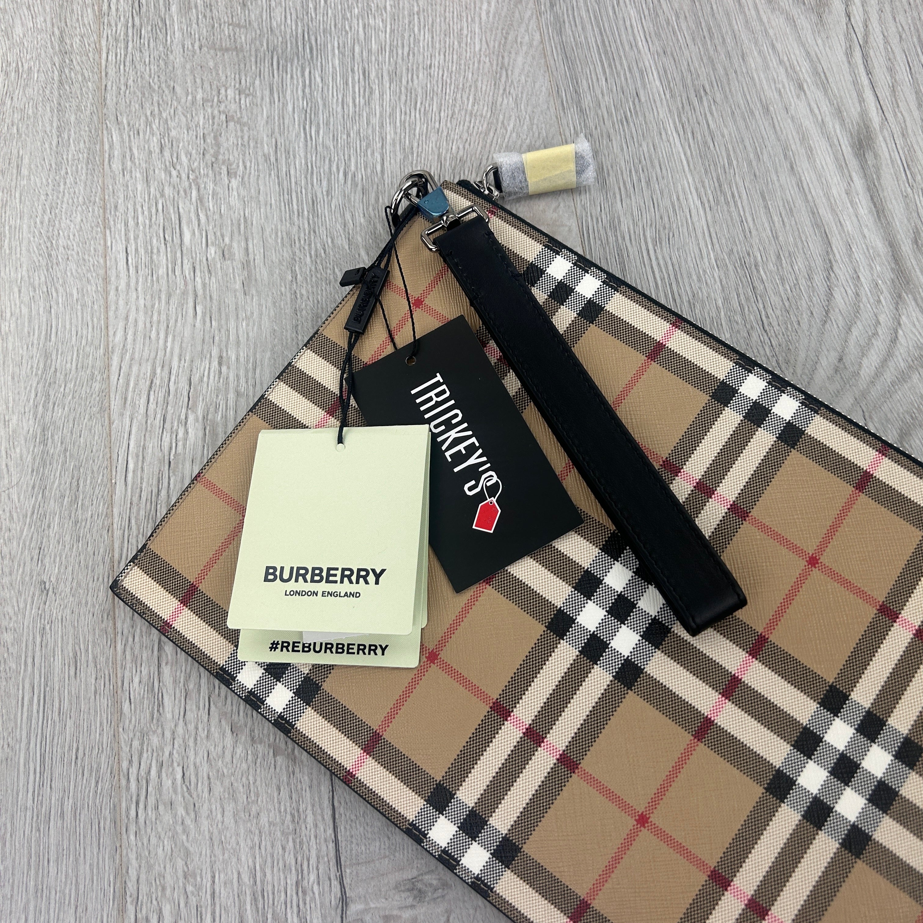 Burberry original zip best sale