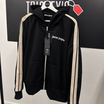 Palm Angels Men’s Black Zip-up Track Jacket