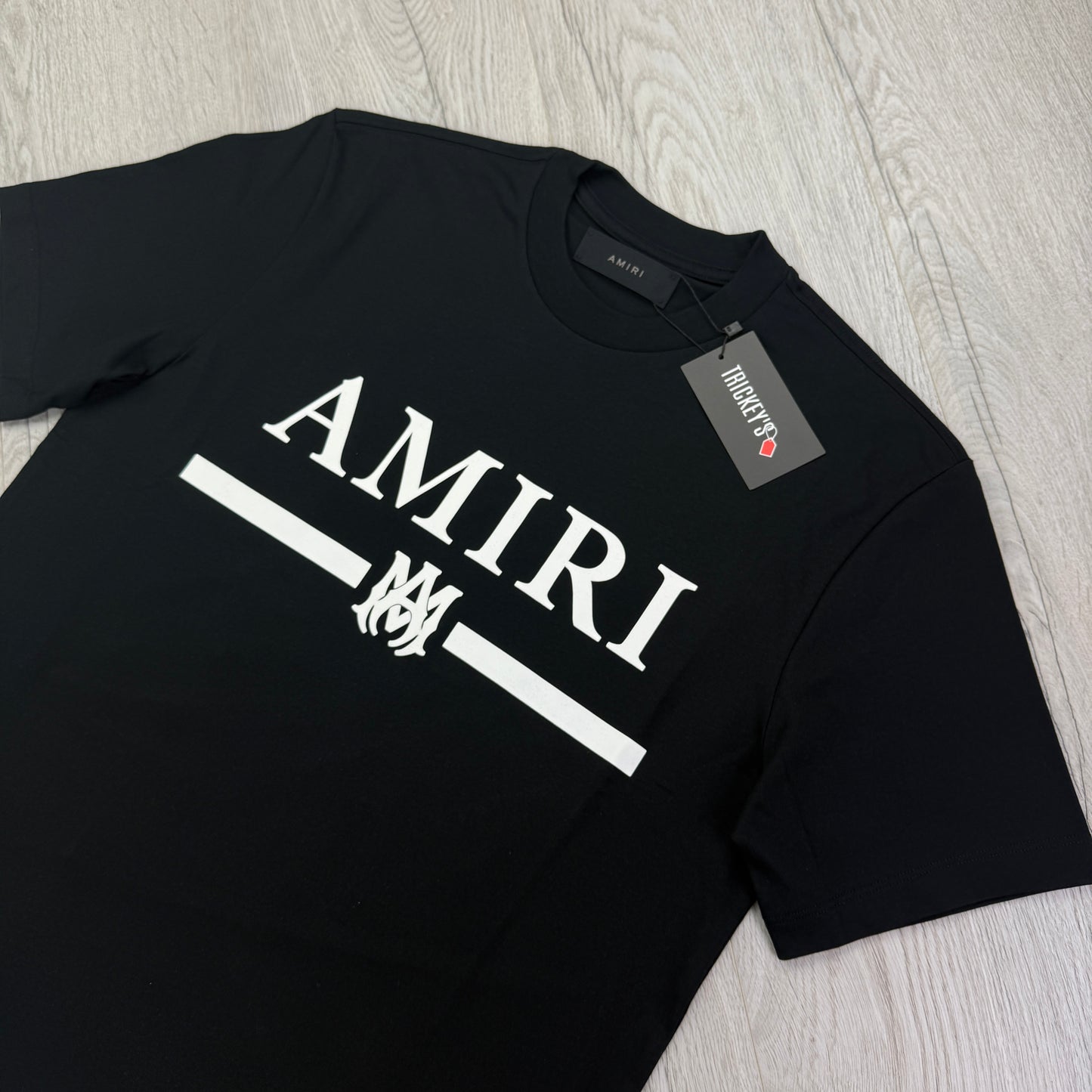 Amiri Men’s Black MA Bar Logo T-shirt