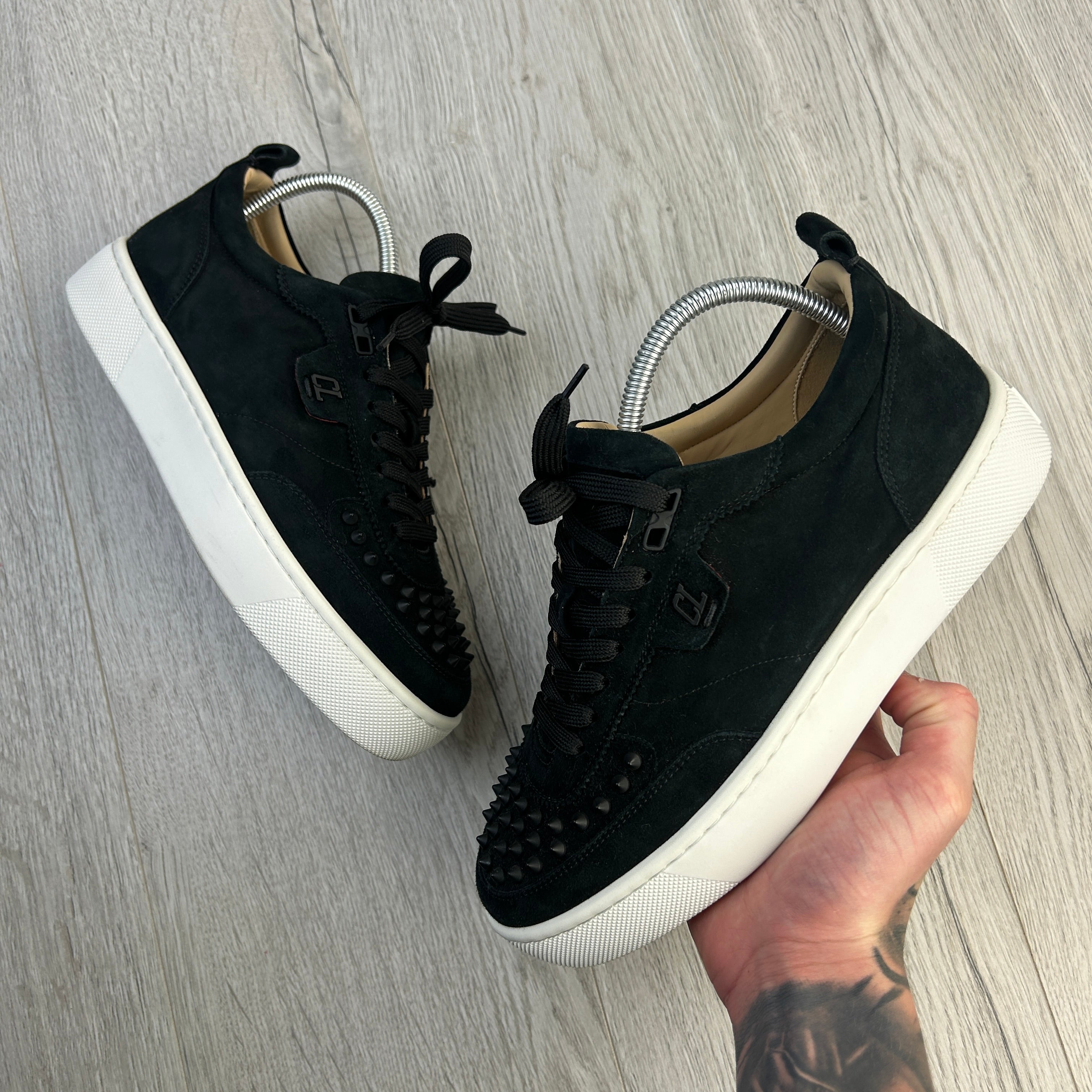 All black clearance louboutins mens