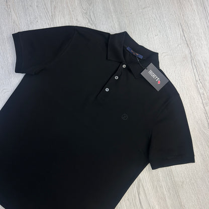 Louis Vuitton Men’s Black Polo Shirt - Medium