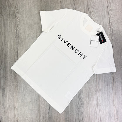 Givenchy Men’s White Slim T-shirt
