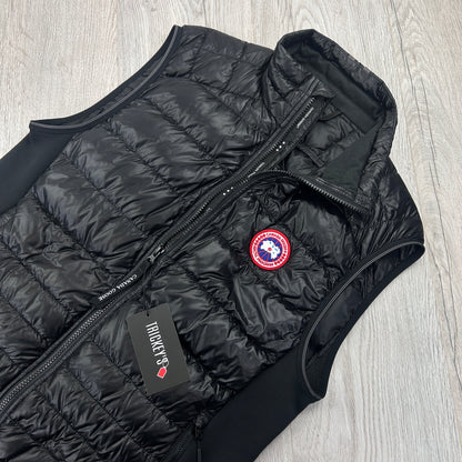 Canada Goose Men’s Black Hybridge Vest Gilet