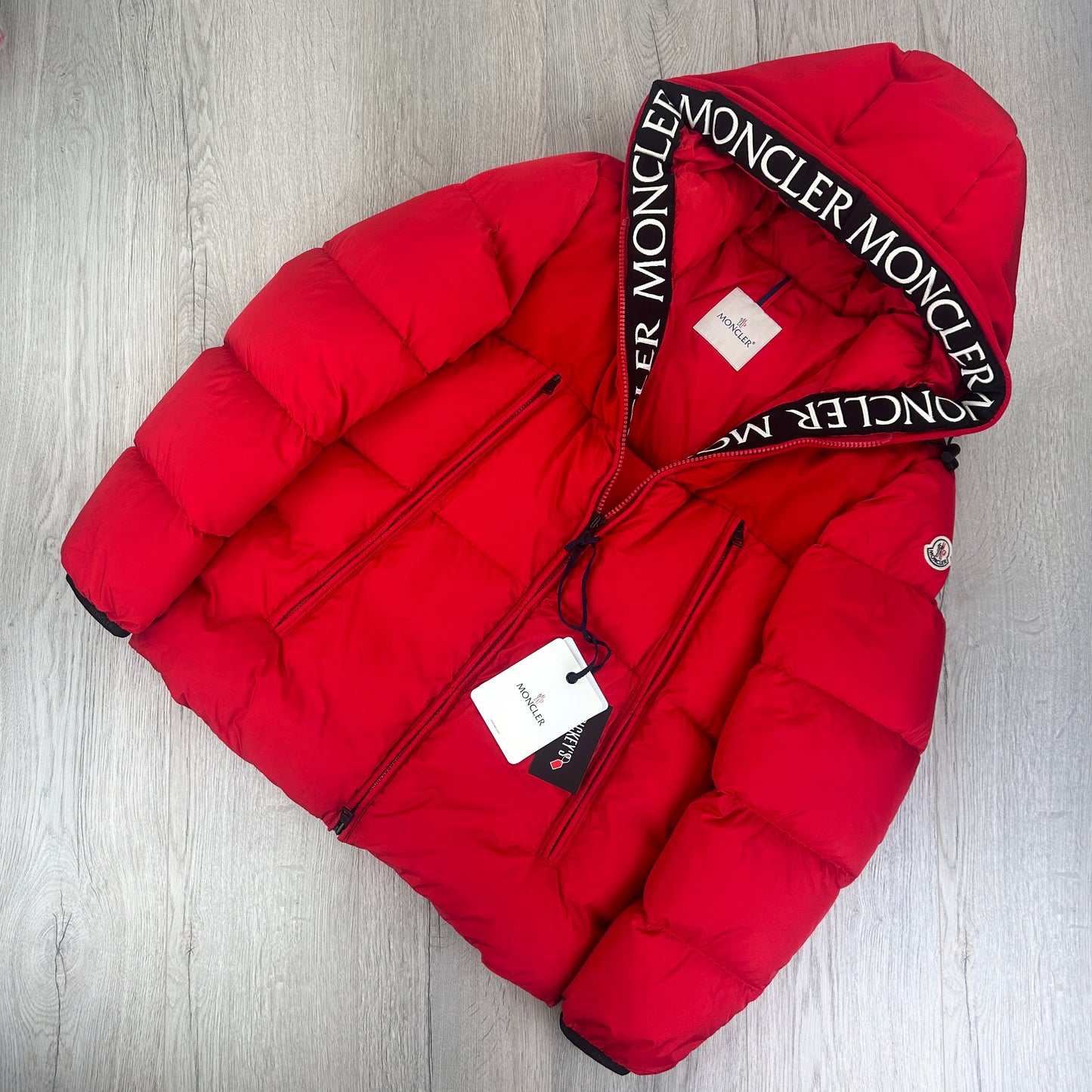 Moncler Men’s Montclar Red Down Jacket