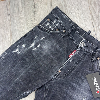 Dsquared2 Men’s Black Distressed Cool Guy Jeans - 46 (Uk 30)
