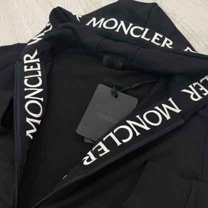 Moncler Men’s Black Badge Zip-up Maglia Cardigan - Small