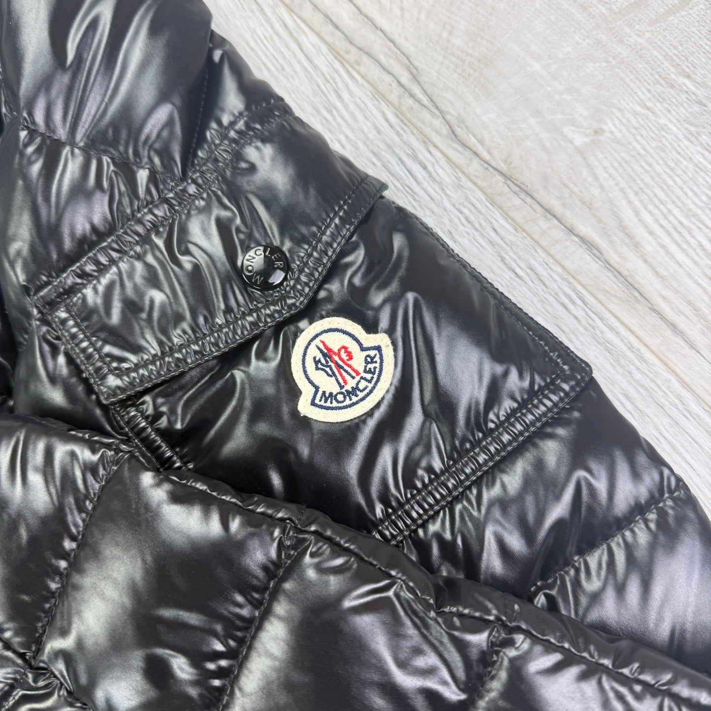 Moncler Men’s Galion Black Padded Down Jacket - Size 2