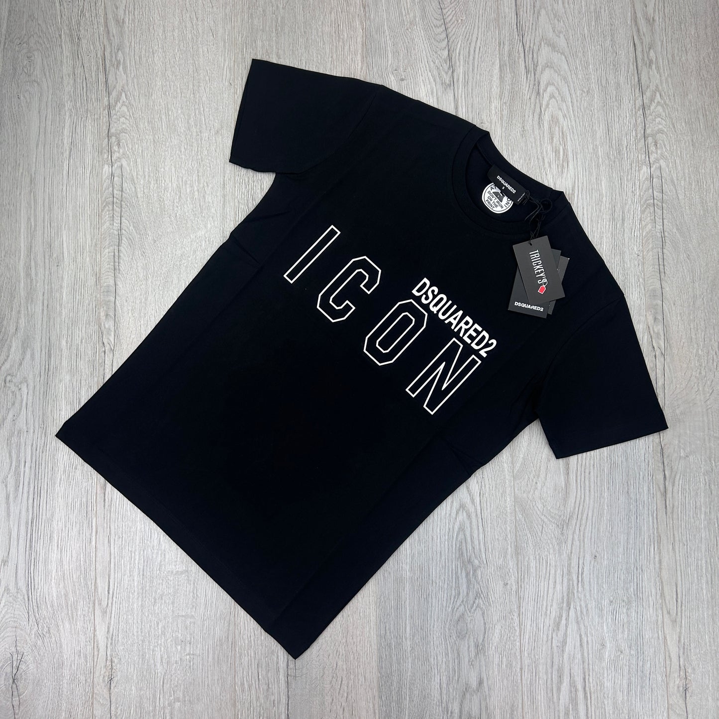 Dsquared2 Men’s ‘ICON’ Black T-shirt