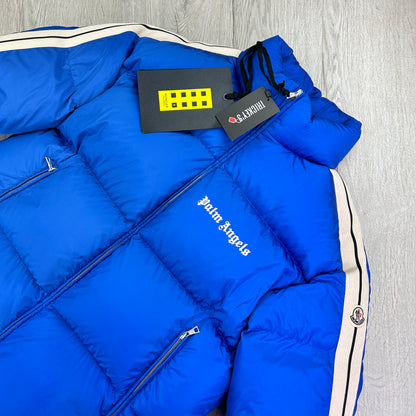 Palm Angels x Moncler Men’s Royal Blue Zip-up Jacket - Size 3