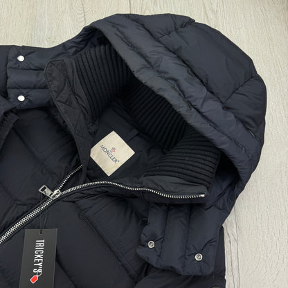 Moncler Men’s Black Badge Navy Down Jacket - Size 1