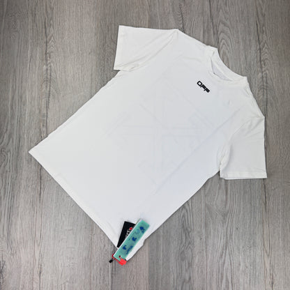 Off White Men’s Athleisure White Reflective T-shirt