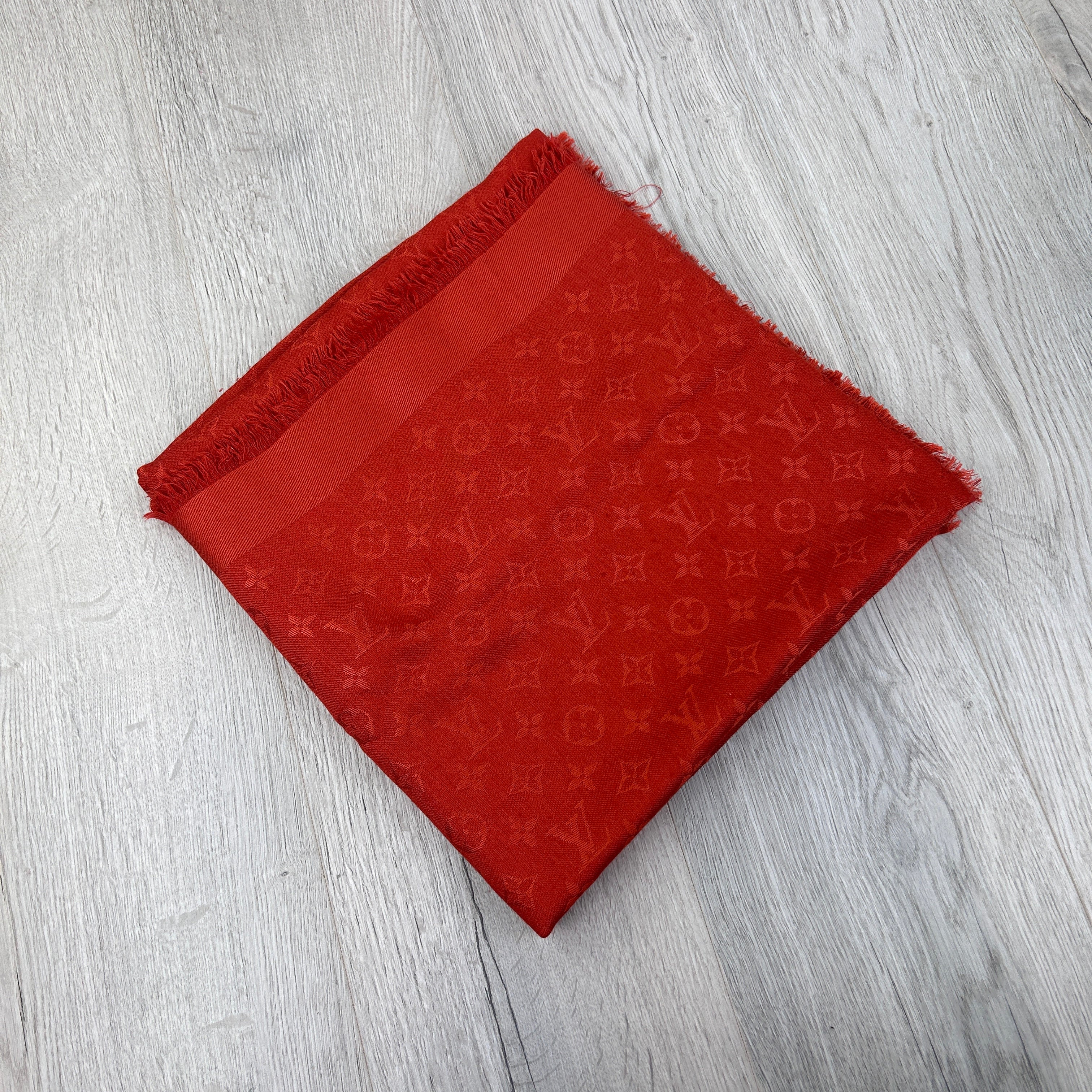 Orange louis vuitton sales scarf