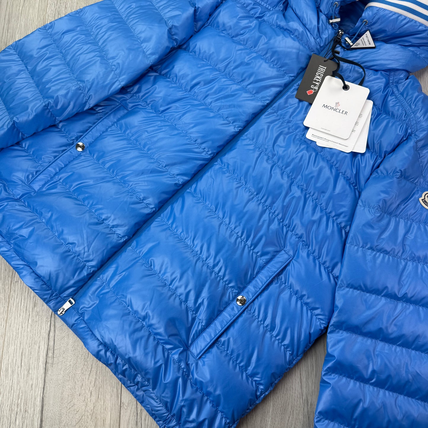 Moncler Men’s Blue Cornour Down Jacket