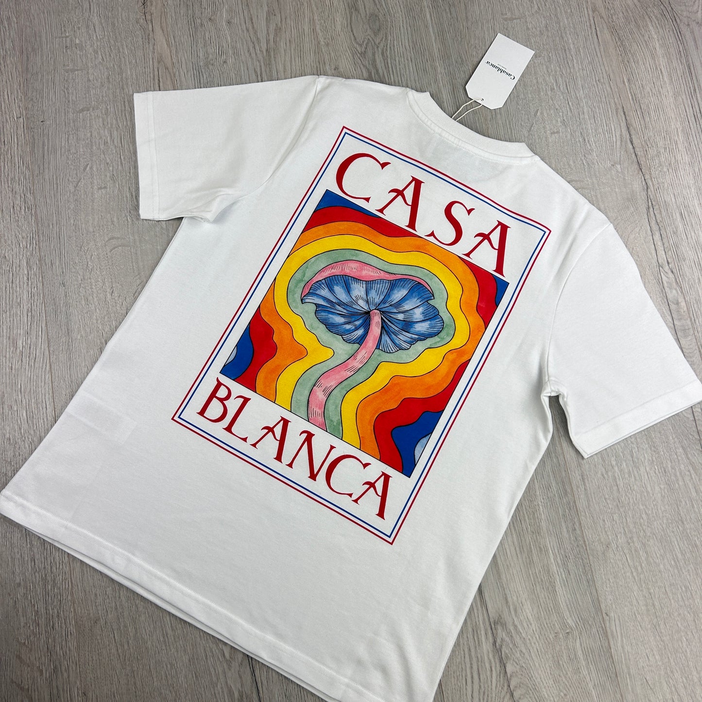Casa Blanca Men’s White Mind Vibration T-shirt