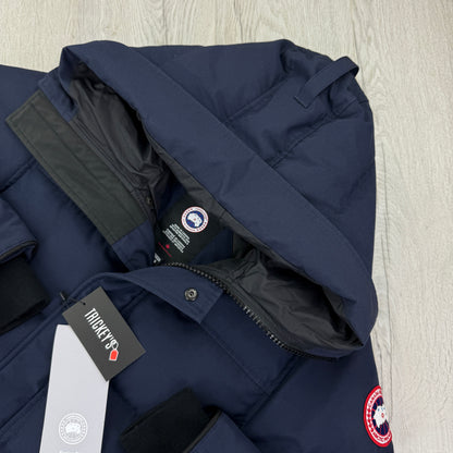 Canada Goose Men’s Navy MacMillan Down Jacket - Small Fusion