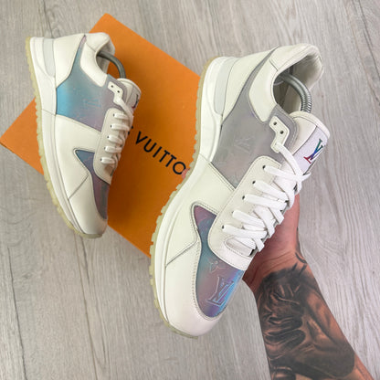 Louis Vuitton Men’s White Run Away Trainers - Uk 7.5