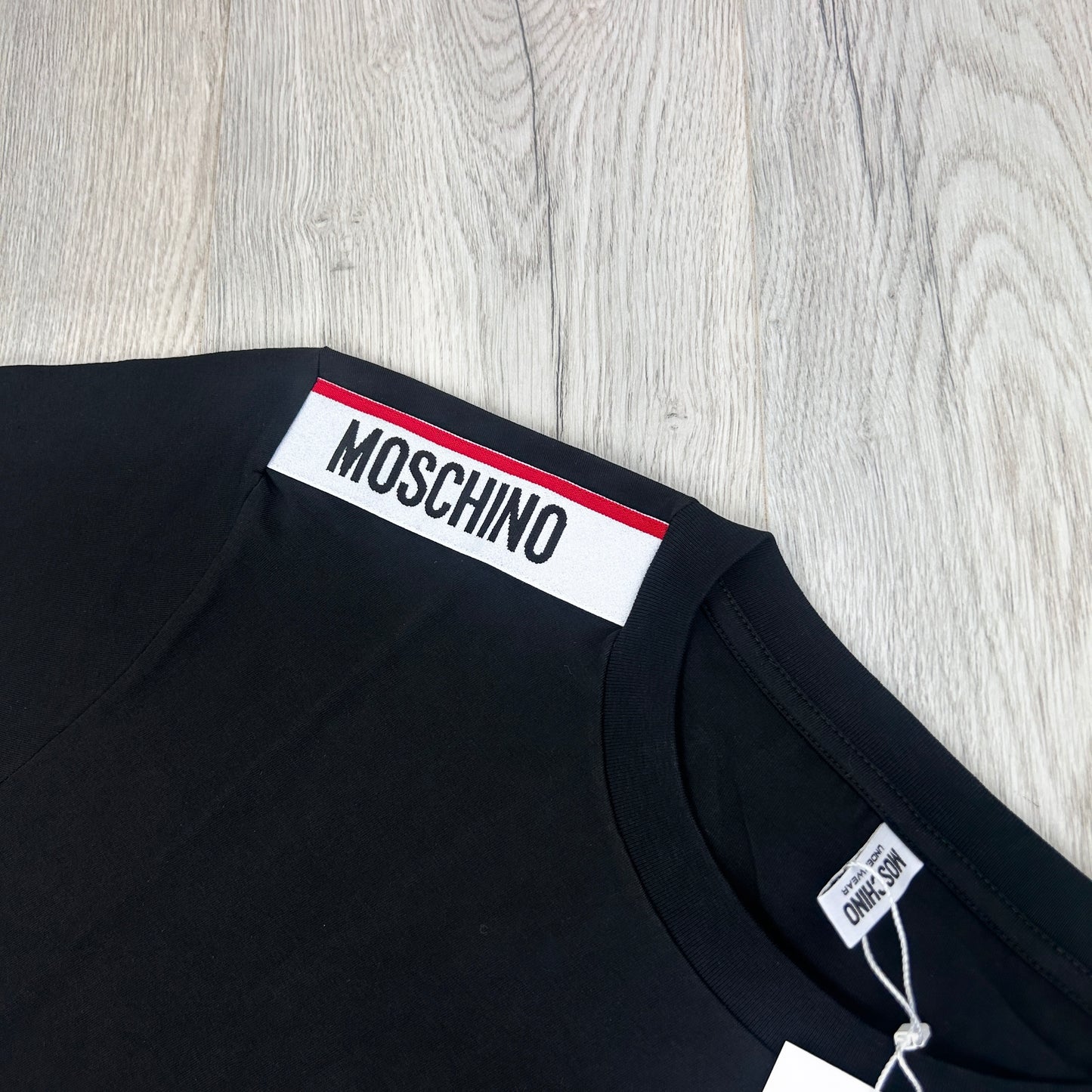 Moschino Men’s Black short sleeve T-shirt