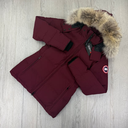 Canada Goose Women’s Burgundy Chelsea Parker Jacket - Small