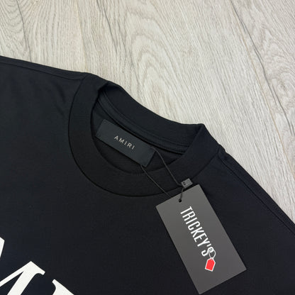 Amiri Men’s Black MA Bar Logo T-shirt