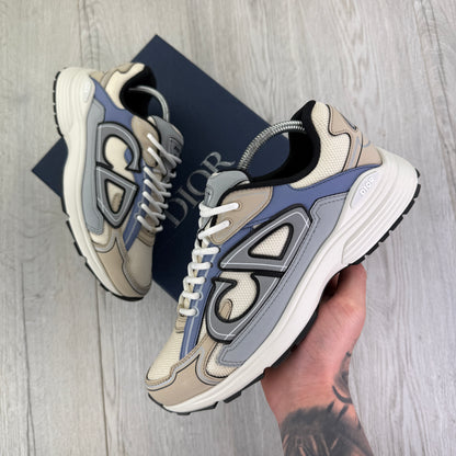 Dior B30 Men’s Beige & Blue Trainers - 41.5 (Fit Uk 7.5