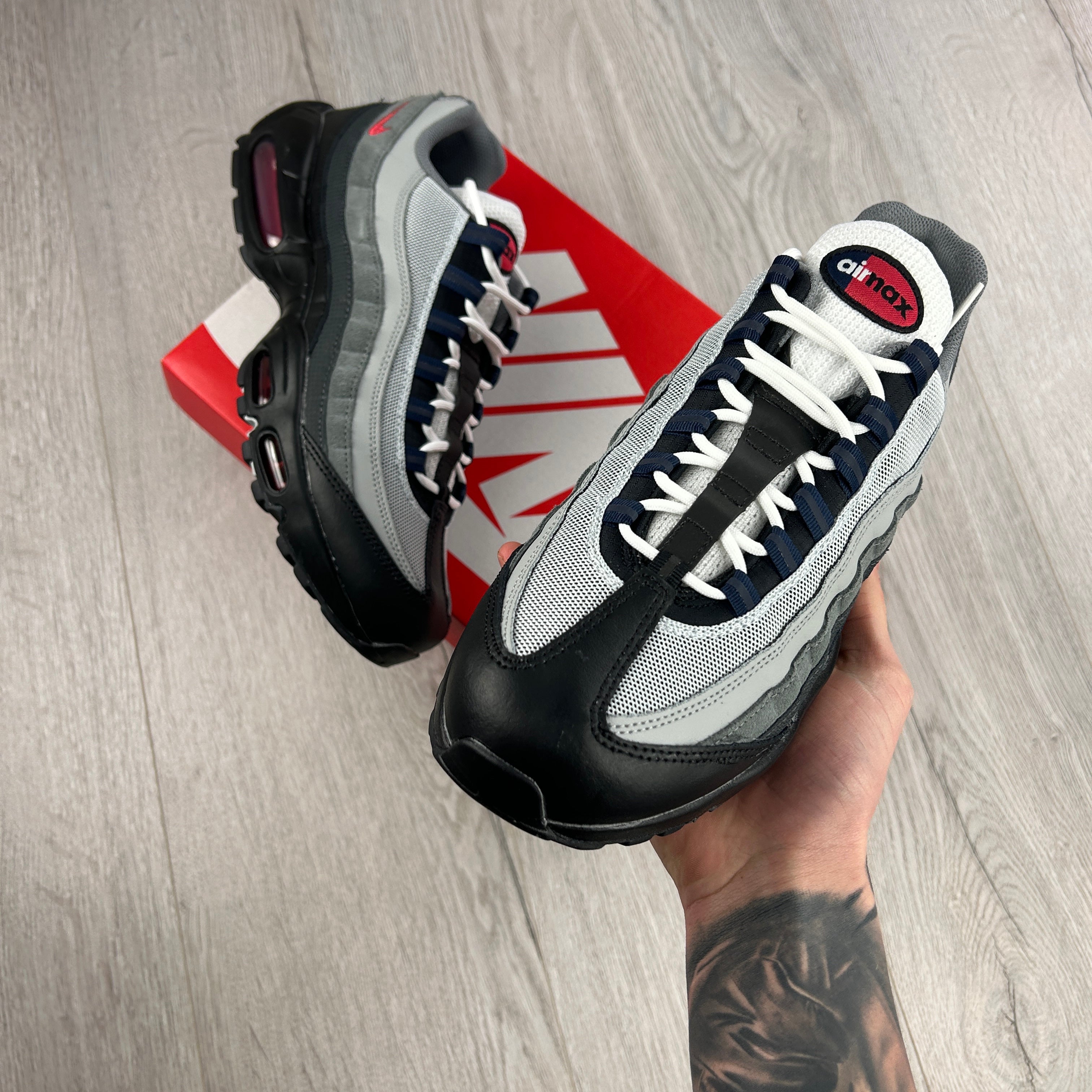 Mens 'air max outlet 95 solar red