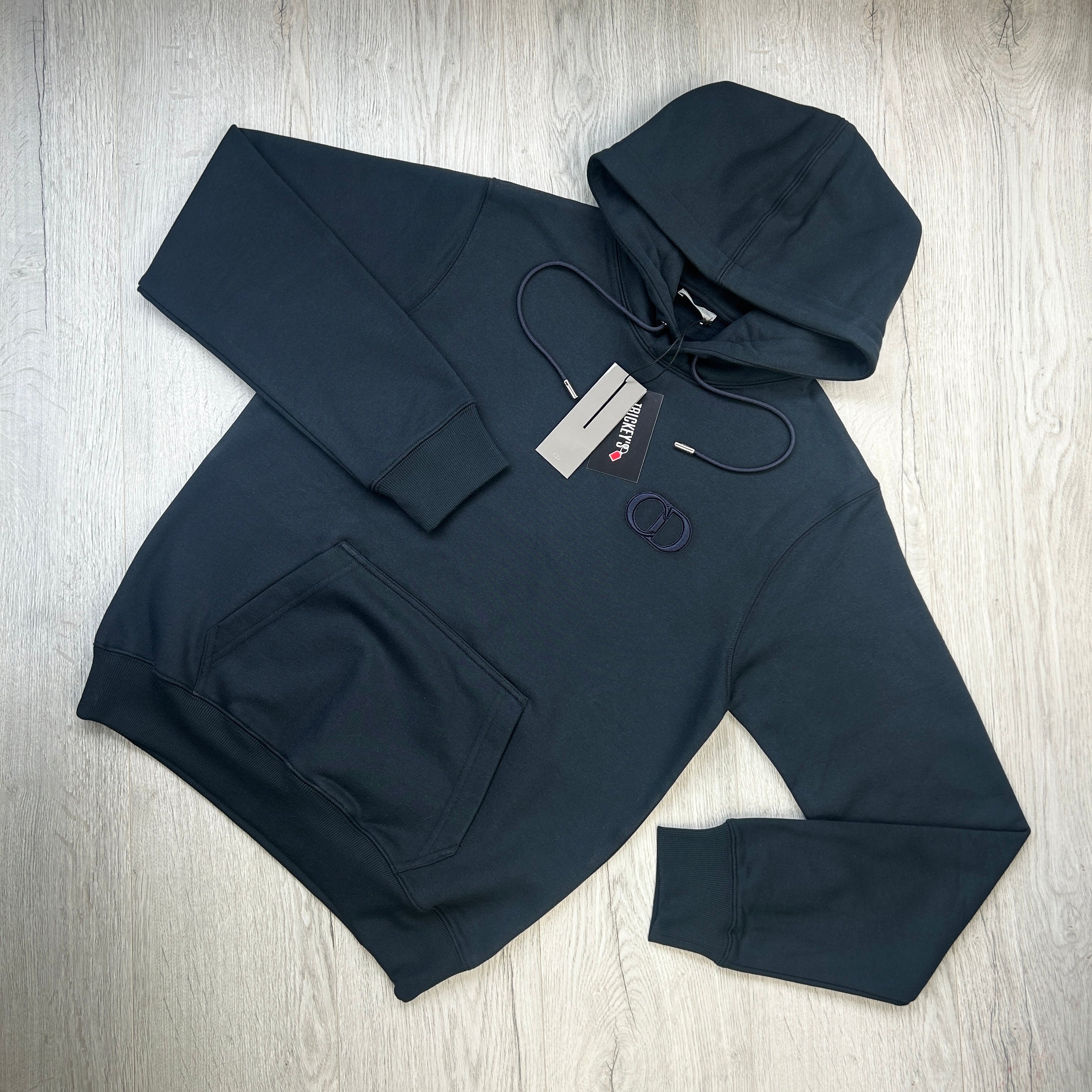 Dior Men's Navy Pullover Hoodie – Trickey.store