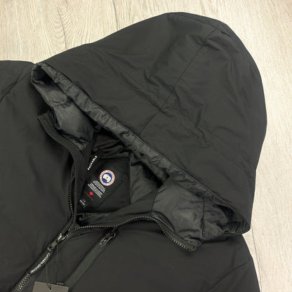 Canada Goose Men’s Black Zip-up Lodge Jacket - Large