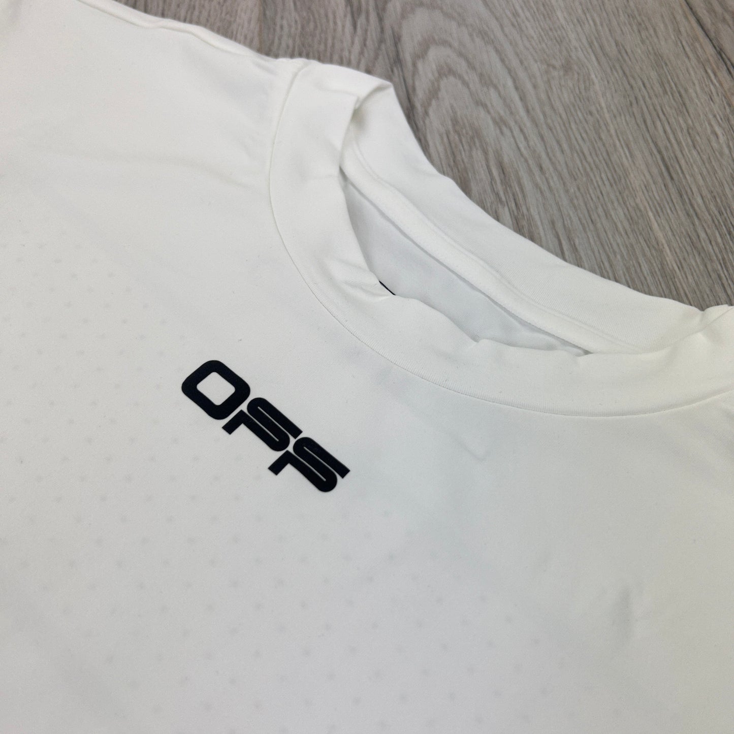 Off White Men’s Athleisure White Reflective T-shirt