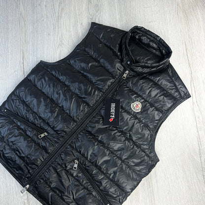 Moncler Men’s Black GUI Down Gilet