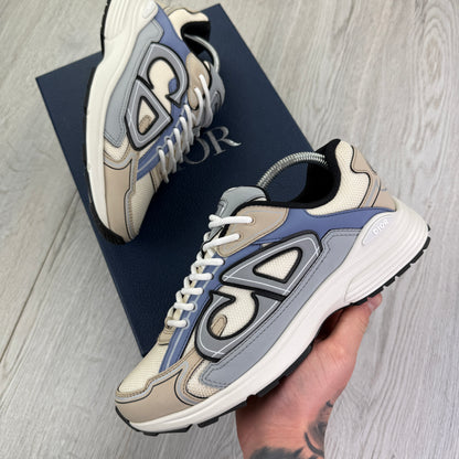 Dior B30 Men’s Beige & Blue Trainers - 41.5 (Fit Uk 7.5