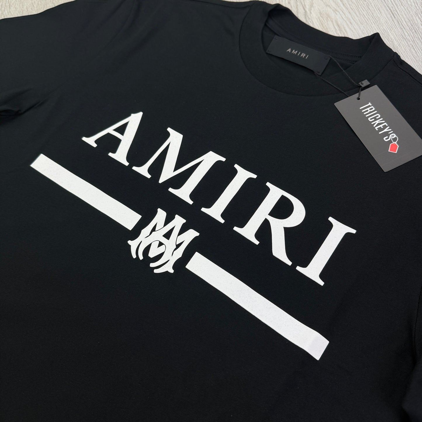 Amiri Men’s Black MA Bar Logo T-shirt