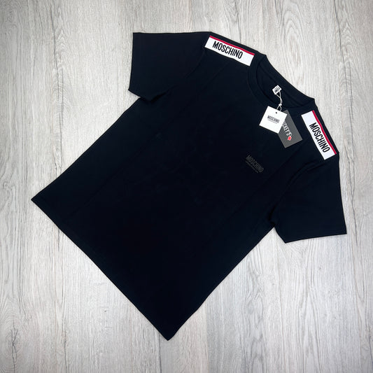 Moschino Men’s Black short sleeve T-shirt